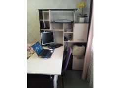 Стол компьютерный Джаз-15 белый правый фото покупателя 123