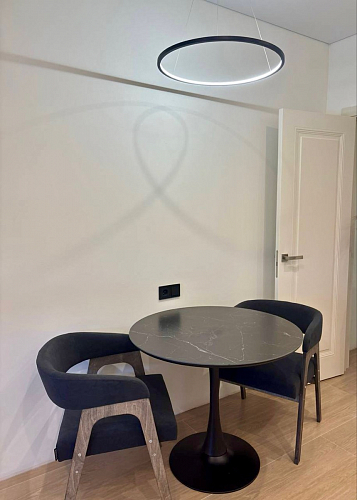 Стол Тулип 90х73 дуб вотан / белый фото покупателя 88