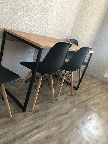 Пластиковый стул Eames PC-015 желтый фото покупателя 477