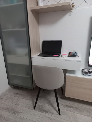 Стул на металлокаркасе Gabi gray / black фото покупателя 500