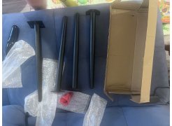 Стул на металлокаркасе Gabi blue / black фото покупателя 610