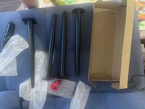 Стул на металлокаркасе Gabi wine red / black фото покупателя 611