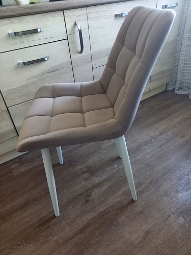 Стул на металлокаркасе Челси К крутящийся бирюзовый / черный фото покупателя 164