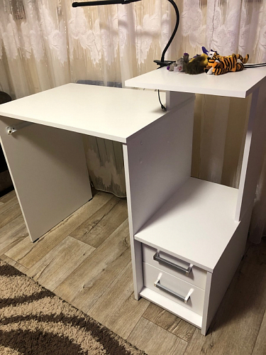 Стол компьютерный Джаз-24 правый венге фото покупателя 76