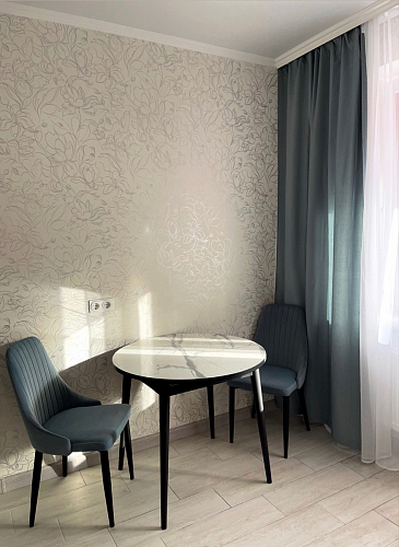 Стул на металлокаркасе Kora gray / black фото покупателя 49