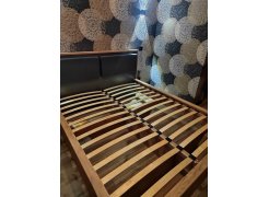 Полутораспальная кровать Клауд 140х200 парящая дуб крафт золотой / антрацит фото покупателя 2