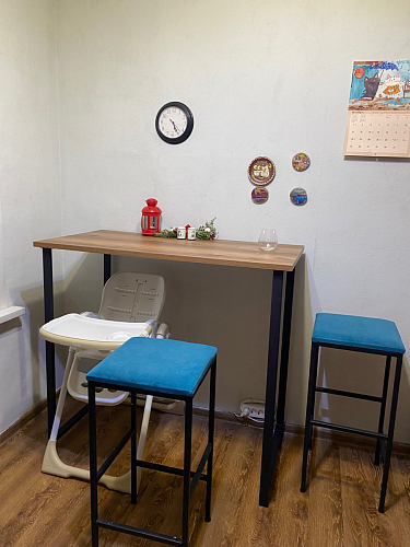 Барная стойка Дилан Лофт 120х60х90 бетон фото покупателя 156