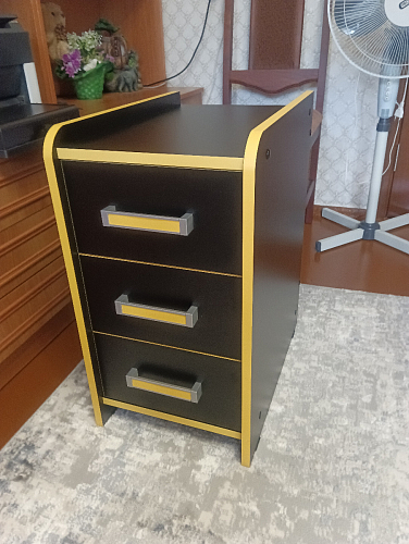 Тумба Ханна черная / красная - Уцененный экземпляр фото покупателя 54