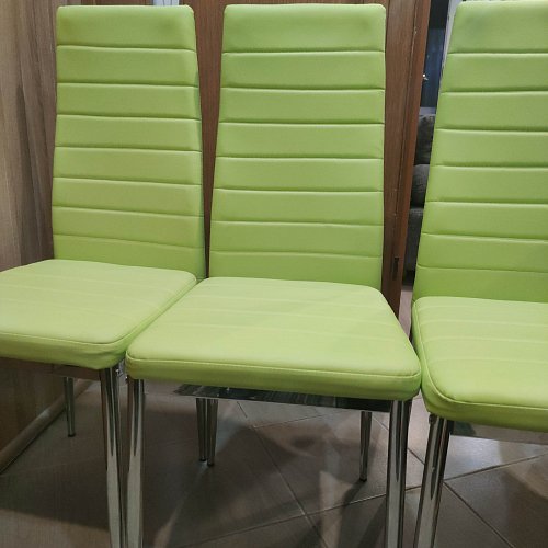 Стул на металлокаркасе DC2-001 green / orange фото покупателя 29