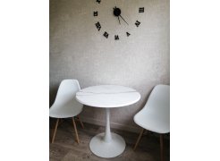 Стол Тулип 90х73 дуб вотан / белый фото покупателя 134