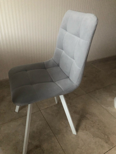 Стул на металлокаркасе Челси бирюзовый / черный фото покупателя 123