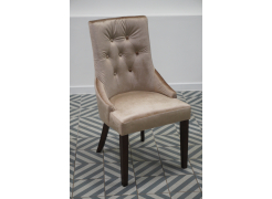 Стул Elegance dark walnut / fabric cream из шоурума 4