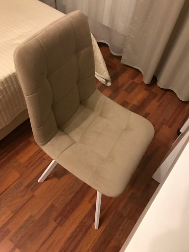 Стул на металлокаркасе Чилли бирюзовый / черный фото покупателя 832