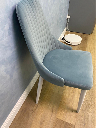 Стул на металлокаркасе Kora dark gray / black фото покупателя 290