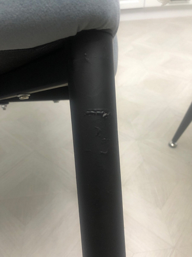 Стул на металлокаркасе Kora green / black фото покупателя 459