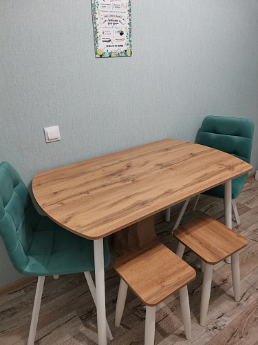 Стул на металлокаркасе Чилли К светло-серый велюр / черный каркас фото покупателя 1190