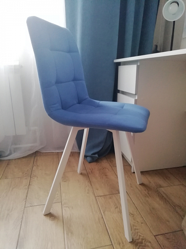 Комплект стульев Чилли 2 шт бежевый / черный фото покупателя 1385