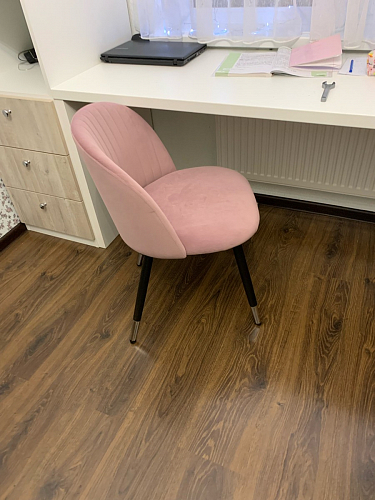 Стул на металлокаркасе Gabi gray / black фото покупателя 122