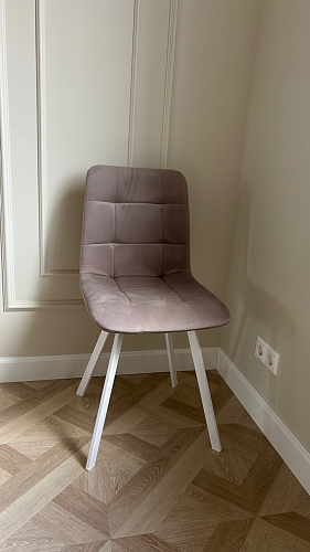 Комплект стульев Чилли 2 шт бежевый / черный фото покупателя 224