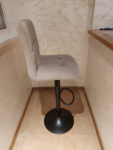 Барный стул Milton beige фото покупателя 2