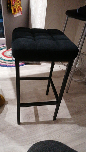 Барный стул Лофт линкольн белый / белый матовый фото покупателя 206