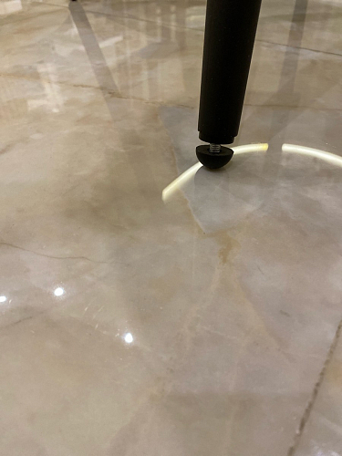 Стул на металлокаркасе Gabi dark beige / black / silver фото покупателя 702