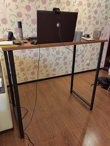 Барная стойка Дилан Лофт 120х60х110 бетон фото покупателя 207