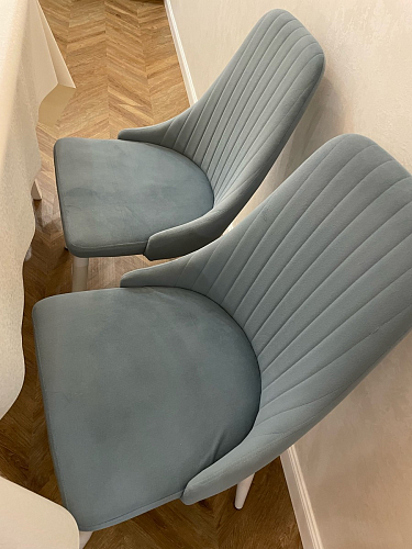 Стул на металлокаркасе Kora gray / black фото покупателя 238