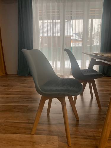 Стул Bonuss blue / wooden legs фото покупателя 29