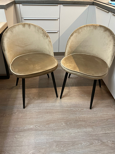 Стул на металлокаркасе Dodo blue фото покупателя 18