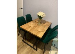 Стул на металлокаркасе Вейв темно-серый / черный фото покупателя 315