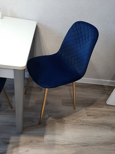 Стул на металлокаркасе Dabl 01 champagne / gold фото покупателя 108