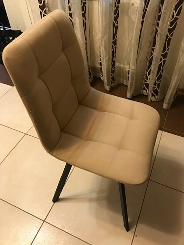 Стул на металлокаркасе Чилли зеленый / белый каркас фото покупателя 618