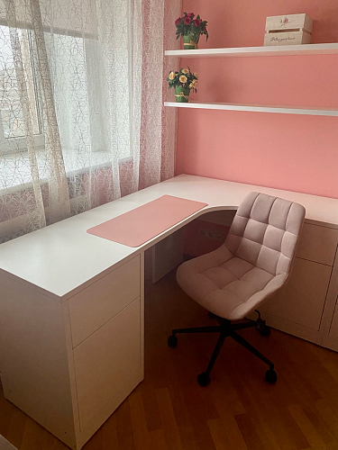 Компьютерное кресло Честер латте / черный фото покупателя 29