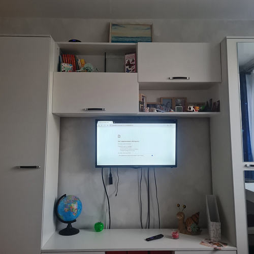 Готовая гостиная Бертелена белое дерево / белое дерево фото покупателя 91