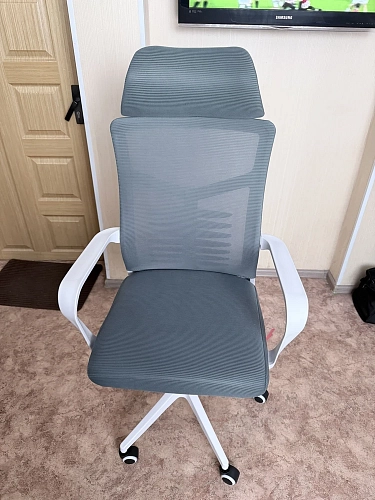 Компьютерное кресло Montana light gray / white фото покупателя 28