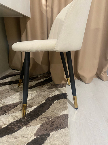 Стул на металлокаркасе Gabi gray / black фото покупателя 329