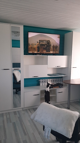 Готовая гостиная Бертелена белое дерево / белое дерево фото покупателя 10