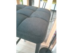 Барный стул Лофт кож.зам. черный / черный матовый фото покупателя 198