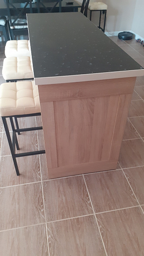 Барный стул Лофт катания минт / белый матовый фото покупателя 290