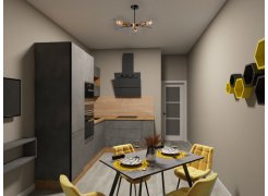 Стул на металлокаркасе Чилли горчичный / белый фото покупателя 575