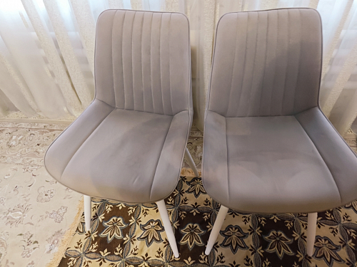 Стул на металлокаркасе Седа К кирпичный / черный фото покупателя 72