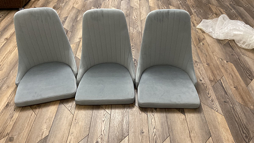 Стул на металлокаркасе Kora green / black фото покупателя 324