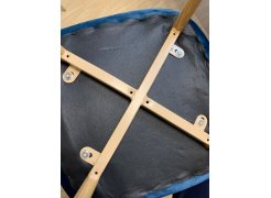 Стул на металлокаркасе Capri blue / white фото покупателя 100