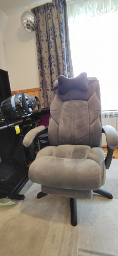 Компьютерное кресло Traun dark gray / black фото покупателя 2