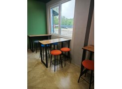 Полубарный стул Гангток крутящийся изумруд / черный матовый фото покупателя 2