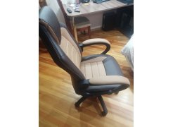 Компьютерное кресло Kadis коричневое / бежевое фото покупателя 28