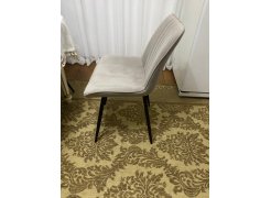 Стул на металлокаркасе Седа К крутящийся светло-серый  / белый фото покупателя 355