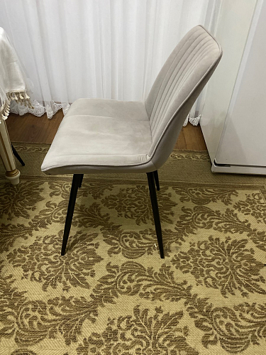 Комплект стульев Вейв 4 шт светло-серый / черный фото покупателя 355