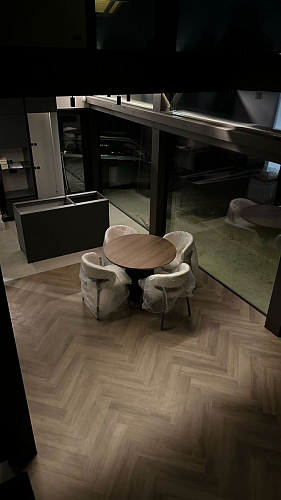 Деревянный стол Барел 89 черный / черный фото покупателя 14